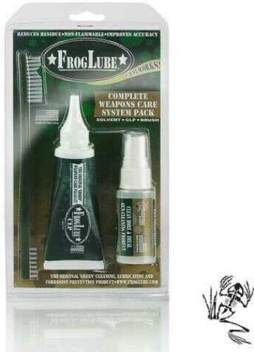 FrogLube Clamshell System Kit with 1oz Solvent/ 1.5oz CLP Squeeze Tube/ Brush 15207