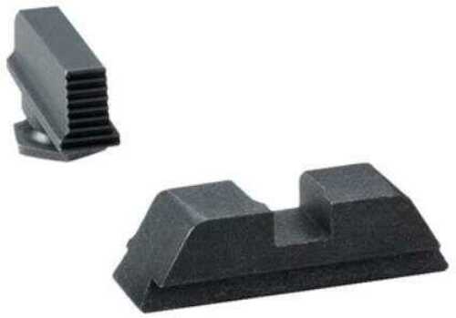 AmeriGlo GL429 Tall Suppressor Height Sight Fits Glock (Except 42) Steel Black Front Rear