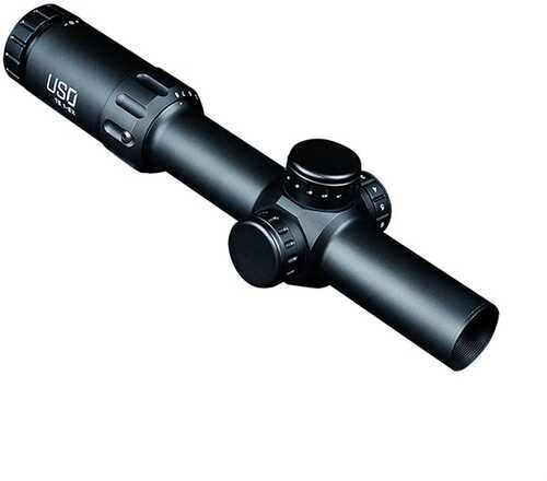 1-8x24mm FFP Illuminated RBR Reticle Black