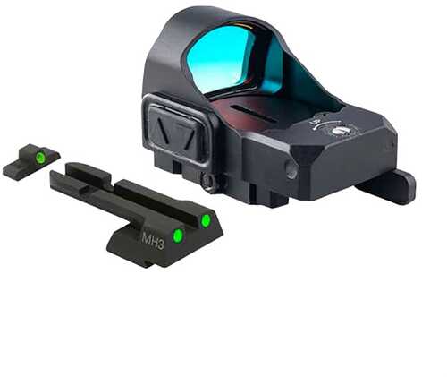 Meprolight MicroRDS w/Adapter & Backup Sights