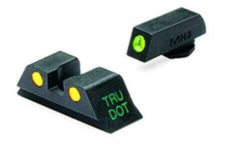 Meprolight Tru-Dot Tritium Suppressor Sight Green/Green Fits Glock Standard Frames 9MM/357SIG/40S&W/45GAP 0102243191