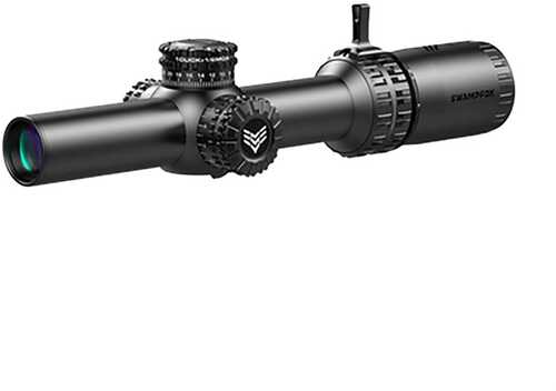 1-10x24mm SFP IR Guerrilla Dot MOA Green Reticle Black