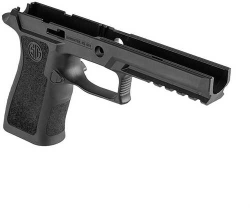 Sig Sauer GRIPMODXF943LGBLK P320 Grip Module X-Series (Large Size Module), 9mm Luger/40 S&W/357 Sig, Black Polymer, Fits
