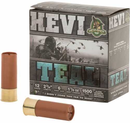 12 Gauge 3" Lead #5  1-1/4 oz 25 Rounds Hevi-Shot Shotgun Ammunition
