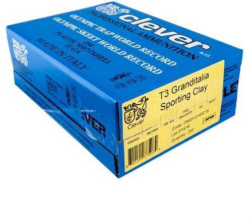 12 Gauge 2-3/4" Lead 7-1/2  7/8 oz 250 Rounds Clever Shotgun Ammunition