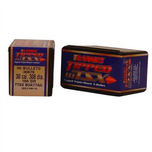 Barnes 30 Caliber 168 Grains TTSX 50/Box