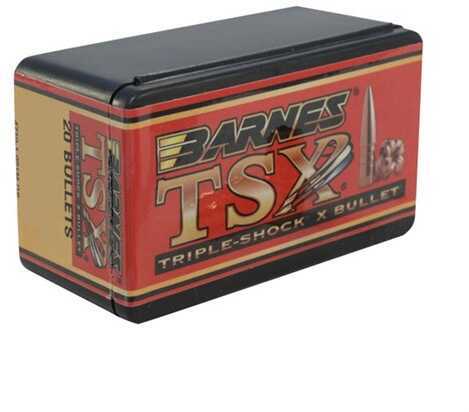 Barnes .458 Caliber 300 Grain Triple-Shock X Flat Nose Bullet 20/Box Md: 45843