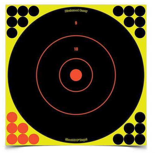 Birchwood Casey 34012 Shoot-N-C Self-Adhesive Targets 12" And 17.25" Bull's-Eye