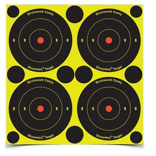 BC SNC 3" BULL'S-EYE TARGET - 48PK