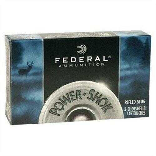 410 Gauge 2-1/2" Lead Slug  1/4 oz 5 Rounds Federal Shotgun Ammunition