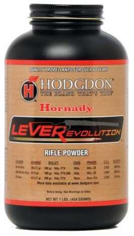 Leverevolution Size: 1 Lbs. Manufacturer: Hodgdon Powder Co., Inc. Model: HDHHLR1