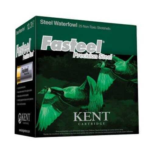 12 Gauge 3-1/2" Steel #2  1-1/2 oz 25 Rounds Kent Cartridges Shotgun Ammunition