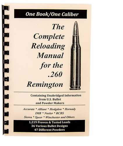 Loadbooks .260 Remington Each