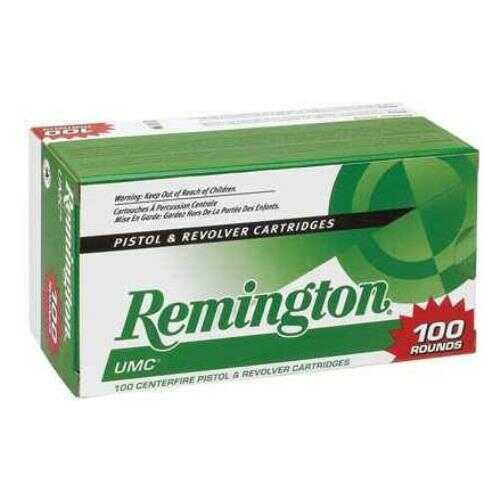 40 S&W 180 Grain Full Metal Jacket 100 Rounds Remington Ammunition