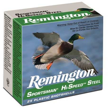 12 Gauge 3" Steel #2  1-1/8 oz 25 Rounds Remington Shotgun Ammunition