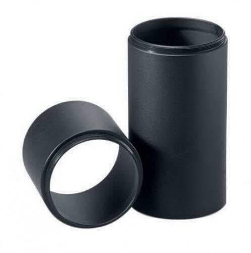 Leupold 52350 Alumina Lens Shade 2.5" x 50mm 2004 and Newer Scope Screw On Aluminum Black Matte