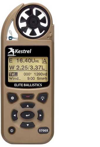 Kestrel 5700X Elite Weather Meter With APPLIED Ballistics & Link