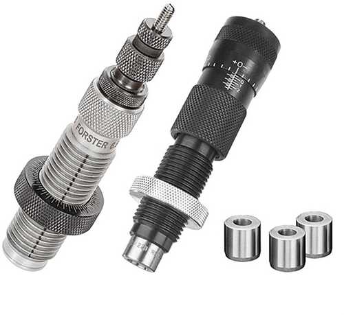 Forster Bushing Full Length Sizing Die Bench Rest Ultra Micrometer Seater Die And 3 Bushings (288 290 292) 6.5 Prc