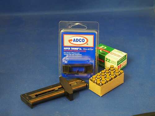 Adco Arms Super Thumb Mag Loader Accessory For Browning Colt High StAndard Ruger And S&W 22A