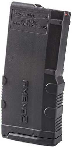 Amend2 AR-15 Polymer Magazine 6.5 Grendel 10/Rd Black