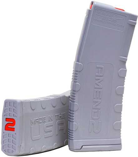 Amend2 AR-15 Magazine Grey .223 Rem/5.56mm 30/Rd