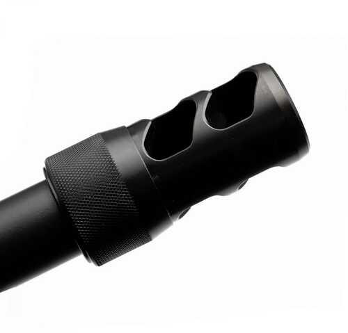 Area 419 Hellfire 2p-self Timing Muzzle Brake W/ Adapter 6.5mm/30cal 1/2-28