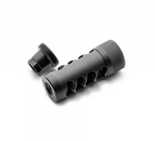 Area 419 Hellfire Match Self Timing Muzzle Brake 6.5mm 5/8-24 Black Nitride