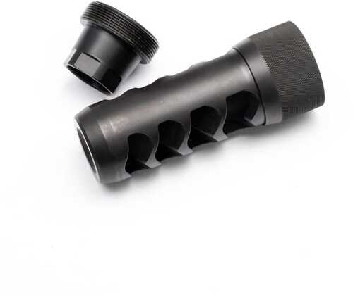 Area 419 Sidewinder Magnum Self Timing Muzzle Brake 357 Cal Black Nitride 5/8-24