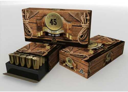 American Cowboy Handgun Ammunition .45 Special 180 Gr RNFP 475 Fps 50/ct