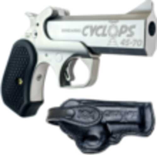 Bond Arms Cyclops Satin Package Handgun .45-70 Govt Single Shot 4.25" Barrel Satin With Holster