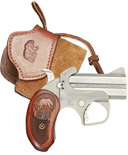 Grizzly (Rough Series) 45 Colt/410 3" Barrel Extended Rosewood Grips