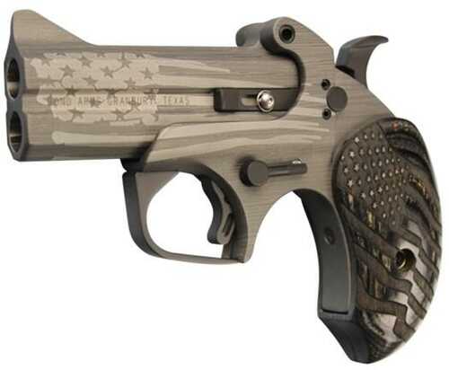Bond Arms Old Glory Handgun .45 LC/.410 2Rd Capacity 3.5" Barrel Grey American Flag
