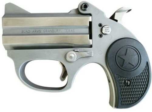Bond Arms Stinger Rs Handgun 38 SPL 2/Rd 3" Barrel Silver With Black Grips