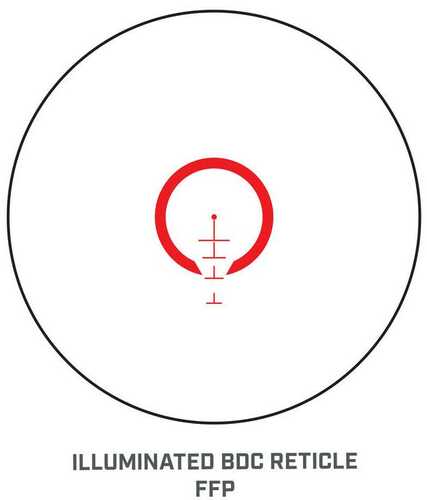 Bushnell AR Riflescope - 1-4x24mm 30mm SFP Dz-223 BDC Reticle Black Matte