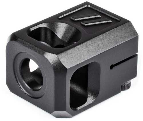 ZEV Pro Compensator V2 13.5X1 LH Threading 9MM Black
