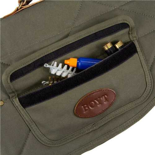 Boyt Signature Series Waxed Canvas Takedown Case Shotgun Case 34" OD Green