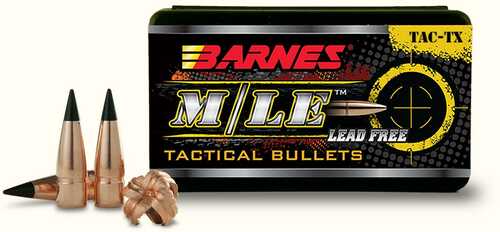 Barnes Tipped M/LE TAC-Tx Rifle Bullets .300 AAC .308" 110 Gr TACTxFB 50/ct
