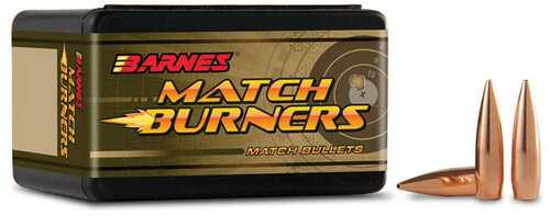 Barnes Match Burners Rifle Bullets 6mm .243" 112 Gr BT 100/Box