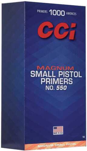 CCI Standard Primers #550 Magnum Small Pistol 1000/ct