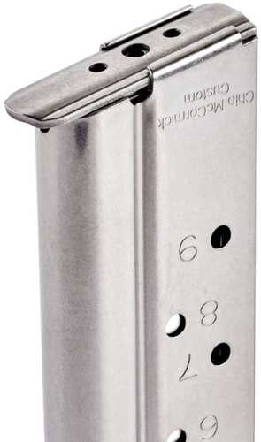 Chip Mccormick Custom Match Grade Full Size 1911 Handgun Magazine Stainless Steel 9mm Luger 9/Rd