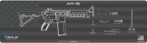 Cerus Gear Magnum Xxl 14 x 48 AR-15 Shadow Board Promat - Gray