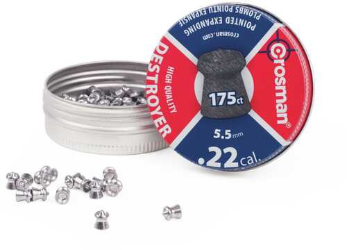 CROSMAN DESTROYER .22 PELLET 175CT