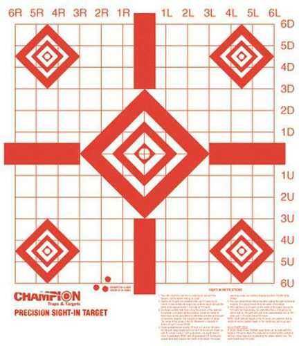 Champion Redfield Style Precision Sight-In Target