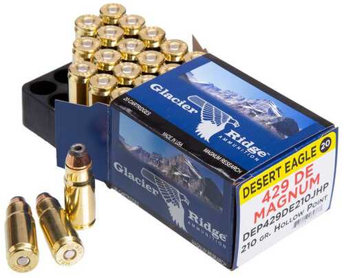 Magnum Research Desert Eagle Ammunition .429 De 210 Gr JHP 20/ct