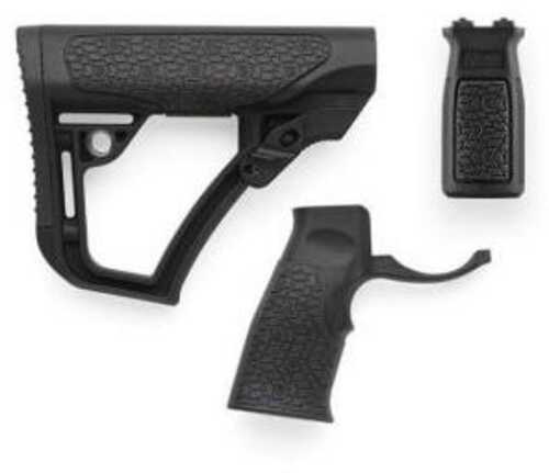 Daniel Defense Buttstock Pistol Grip & M-LOK Vertical Foregrip Combo - Black