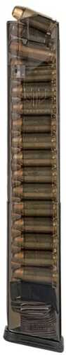 Elite Tactical Systems Carbon Smoke Handgun Magazine For Glock 22 .40 S&W 30/Rd