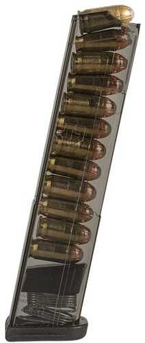 Elite TactiCal Systems Carbon Smoke Handgun Magazine For Glock 42 .380 Cal 12/Rd