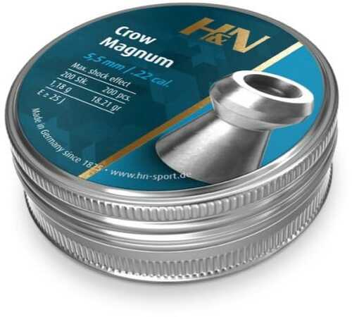 H&N Crow Magnum Pellets .22 Cal 18.21 Gr 200/ct