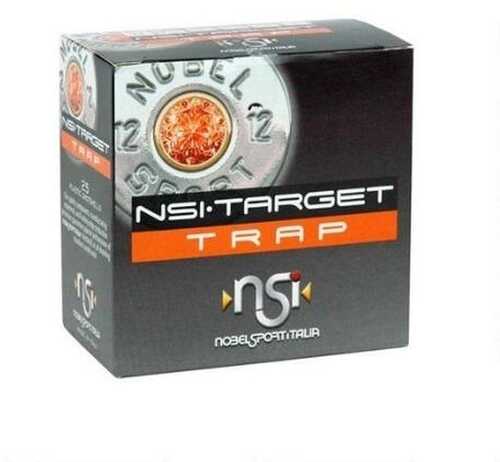 Nobel Target Trap Shotshells 12 Ga 2-3/4" 1-1/8 Oz 1145 Fps #7.5 25/ct