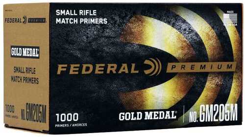 Federal Premium Gold Medal Centerfire Primers-Small Rifle Match 1000/ct